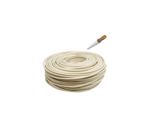 CABLE ELECTRICO ALUCOBRE STROM CAL 12 BLANCO THW 600 V 90 80127 2500W