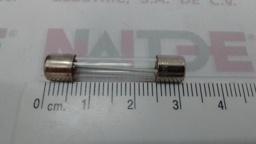 FUSIBLE FERRAZ GDL1/2, 1/2 AMP 250 V DE CRISTAL ( S/M )