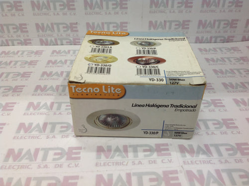 BASE PARA FOCO DICROICO TECNO LITE MOD YD-330/O DE 50 W 127 V/12 V