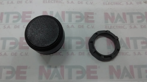BOTON PULSADOR MODULAR NO ILUMINADO NEGRO ABB 1SFA611100R1006 22 MM MOMENTANEO