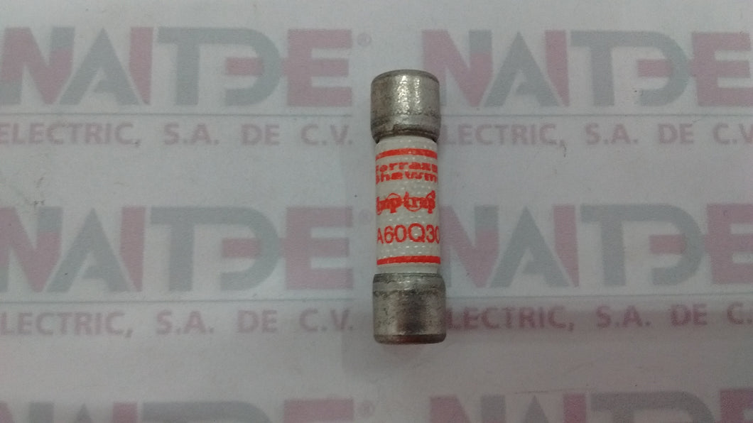 FUSIBLE FERRAZ A60Q302, 30 AMP 600 V (S/M)