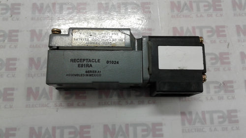 SENSOR RETRO REFLECTIVO  CUTLER HAMMER  E51ALPI  ( E51ALS1-ALP1 ) GRIS/NEGRO