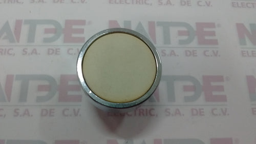 BOTON PULSADOR RAZANTE BLANCO TELEMECANIQUE CAT ZB2 BA1