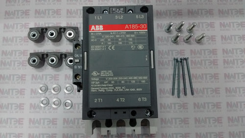 CONTACTOR ABB  A185-30-11 BOBINA 110-120 VCA. CAT.1SFL491001R8411