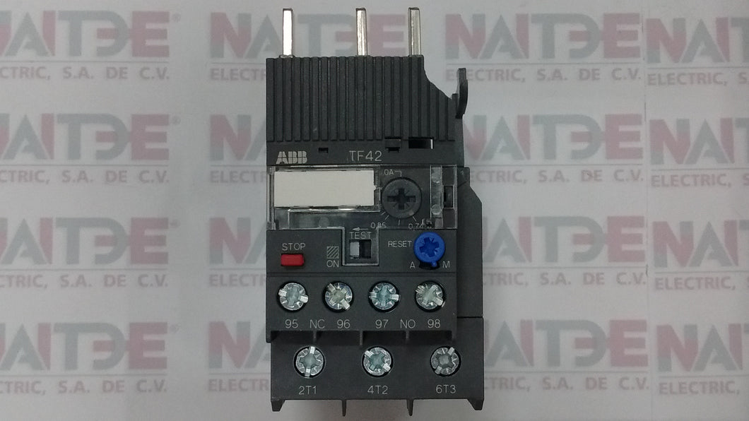 Rel&egrave; Termico ABB TF42-0,74 - Protezione Motori 0,55-0,74A CL10