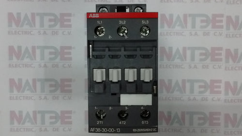 CONTACTOR TRIPOLAR ABB AF38-30-00 BOBINA 100-250 V CA/CD. CAT. 1SBL297001R1300