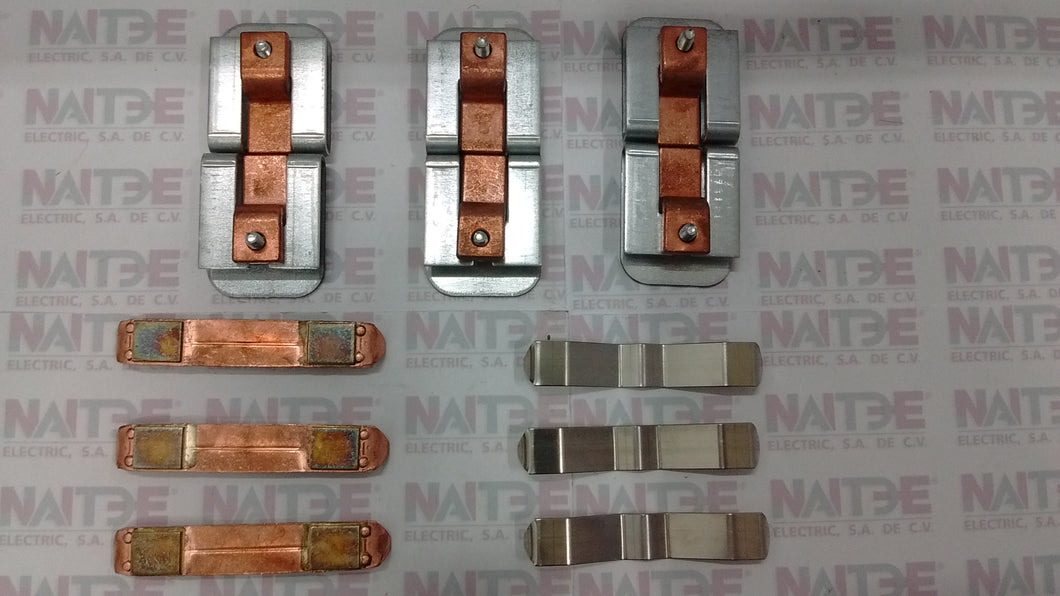 JGO DE CONTACTOS ABB  TIPO ZL260 P/CONTACTOR A260. CAT.1SFN165303R1000