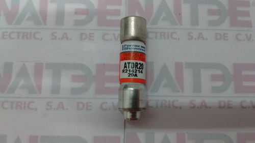 FUSIBLE FERRAZ ATD20R  20 AMP 600 V C/RET ( LITTERFUSE CCMR020 )
