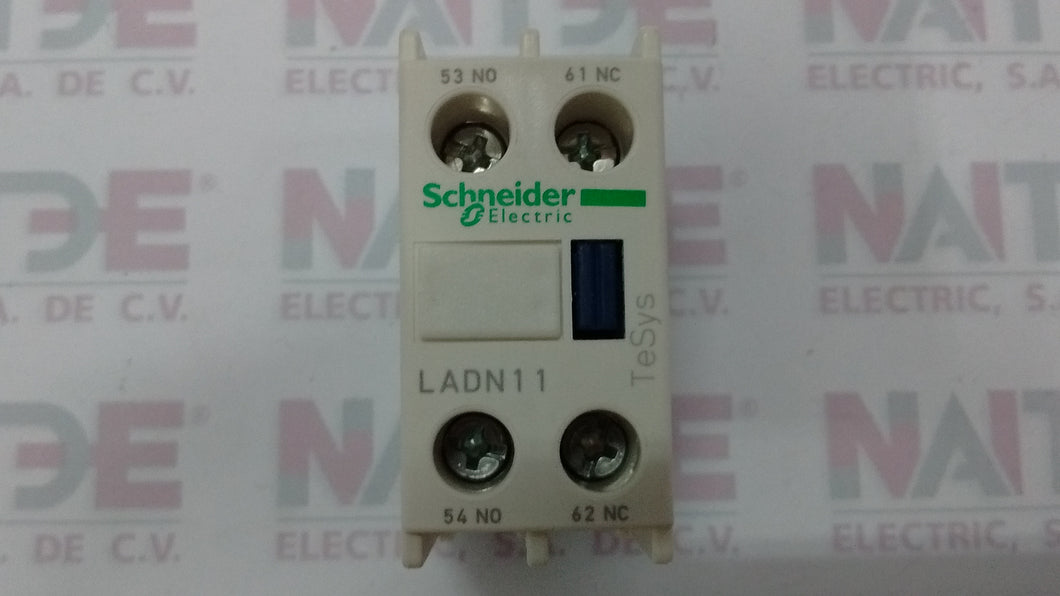 CONTACTOR AUXILIAR TELEMECANIQUE LADN11 1NO-1NC