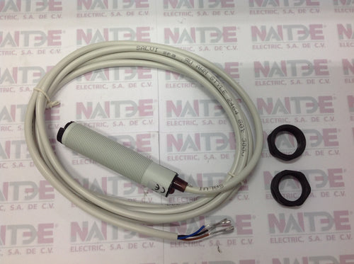 SENSOR RETRO-REFLECT. MICRO DET.  MVC/A0-0A M18 20-253 VAC NC DS 4MTS 3 HILOS C/CABLE