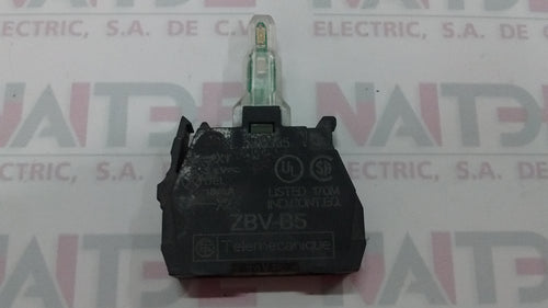 BLOCK TELEMECANIQUE ZBVB5 C/LED AMARILLO