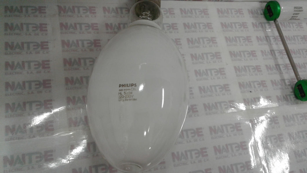 FOCO PHILIPS BLANCO DE LUJO 393348 ED120 ML500 E1 DE 500 W 220/230V