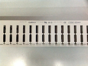 CANALETA GRIS ABB M05185000 / IBOCO 00149 RANURADA " T1 -F 40 X 80 G " 40x80MM