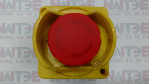 BOTONERA PARO EMERGENCIA ABB 1SFA619821R2001, GIRAR/LIBERAR , 2NC