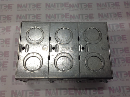 CAJA DE REGISTRO THOMAS & BETTS  MOD-GW-325-G DE 3 X 5 1/2 1/2-3/4