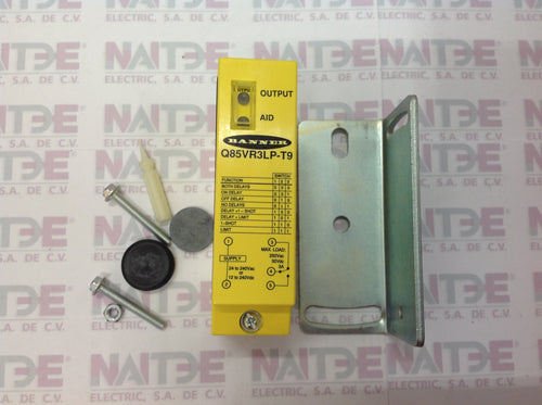 SENSOR RETROREFLECTIVO BANNER Q85VR3LP-T9 (30872) 12-240 VAC DS 80 MM
