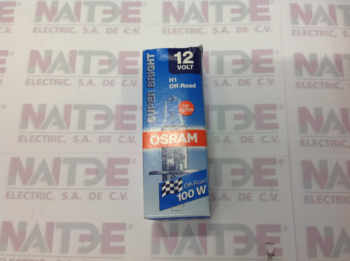 FOCO (BULBOS) DE HALOGENO DE 12V 100W STAR H1 P1455 ( OSRAM 62200 )