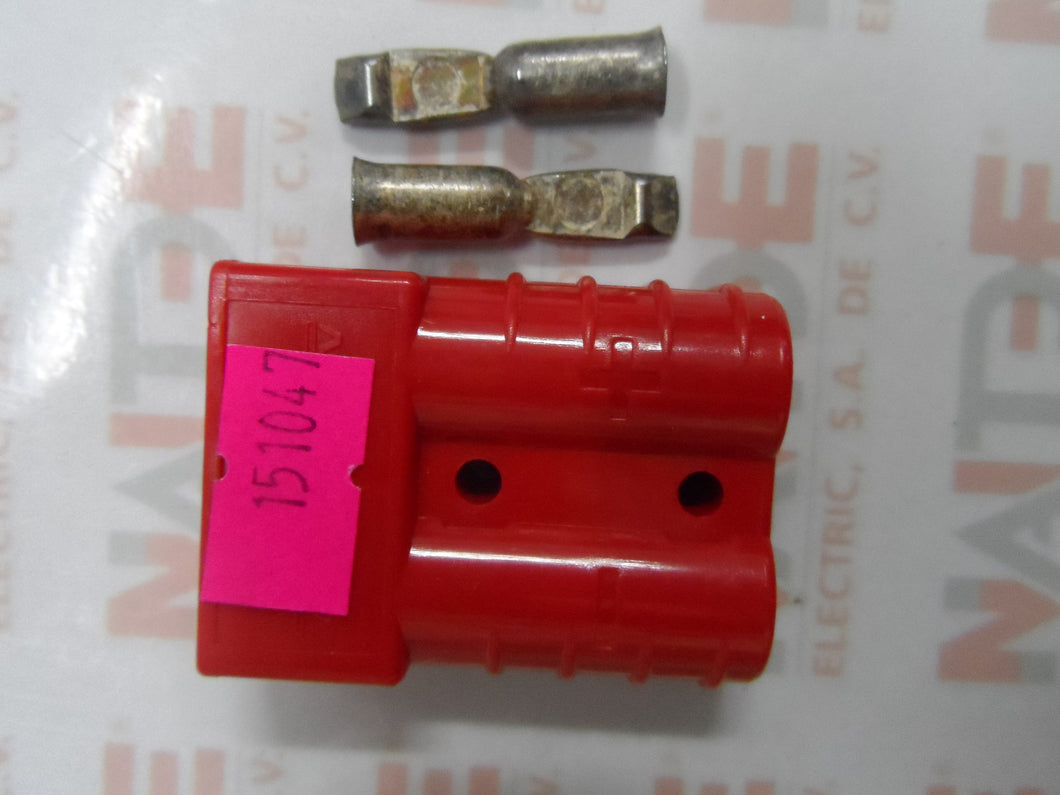 CONECTOR PARA BATERIA 49050 CAL.6 COLOR ROJO