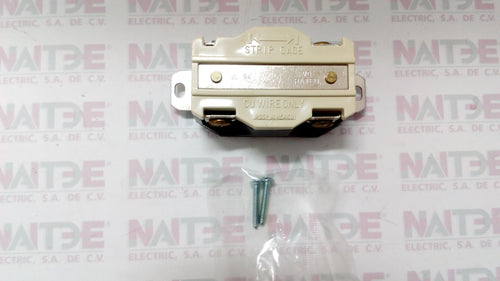 RECEPTACULO LEVITON  2730  30 AMP 480 V  3 FASES 1 TIERRA COLOR MARFIL