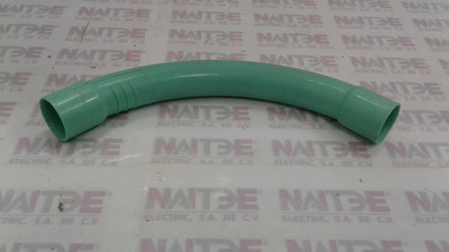 CODO CONDUIT DE PVC VERDE  1/2