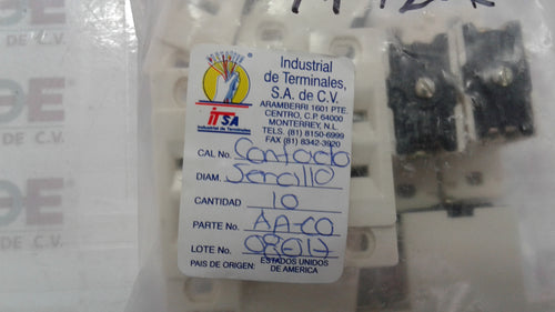 CONTACTO SENCILLO ASTRO COLOR BLANCO