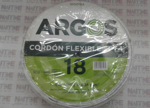 CABLE DUPLEX ARGOS SPT-1 CAL18  300 V 60 G #1600184