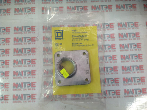 ADAPTADOR PARA BASE SQUARE D HB125 TUBO DE 1 1/4
