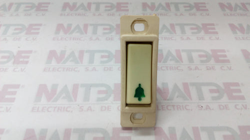BOTON TIMBRE ASTRO 2553-RP3 COLOR MARFIL