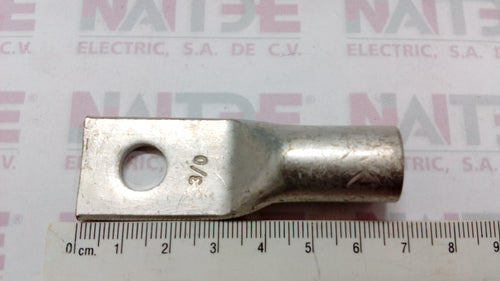 TERMINAL DE COMPRESION ITSA TCD133 TIPO SS CAL 3/0 DIAM 3/8  TSS30038 CAÑON CORTO