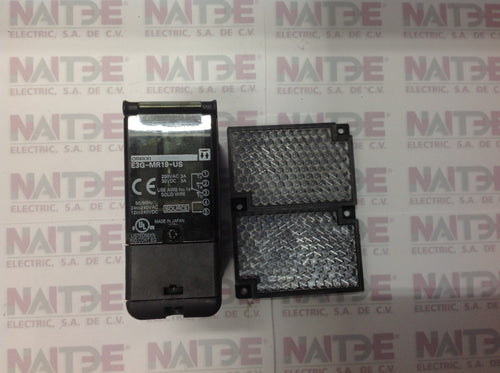 SENSOR PHOTOREFLECTIVO  OMRON E3N2-RSY44B-US ( E3G-MR19-US ) DS 500MM ON