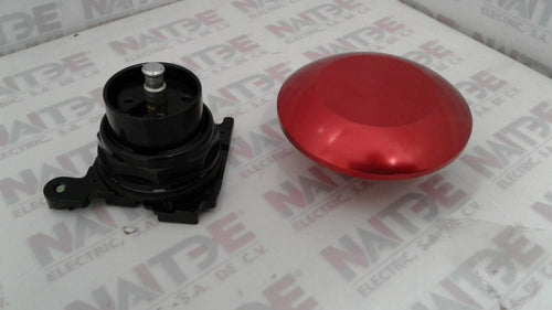 BOTON OPERADOR CUTLLER HAMMER 10250T172-1 TIPO HONGO ROJO