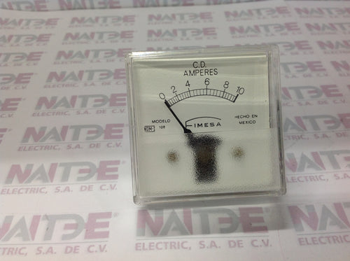 AMPERIMETRO FIMESA  108  DE 0 -10 ACD. (S/M)