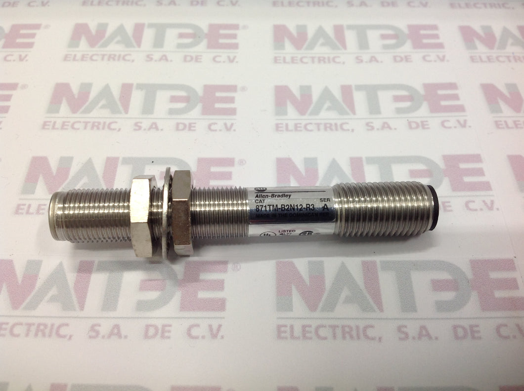 SENSOR DE PROXIMIDAD ALLEN  BRADLEY 871 TM-B2N12-R3