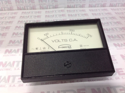 VOLTMETRO FIMESA 211 DE 0-300 V CA. (S/M)