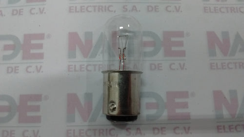 BULBO ABB 1SFA616923R1028, BA15D, 5W, 24V, COLOR AMARILLO