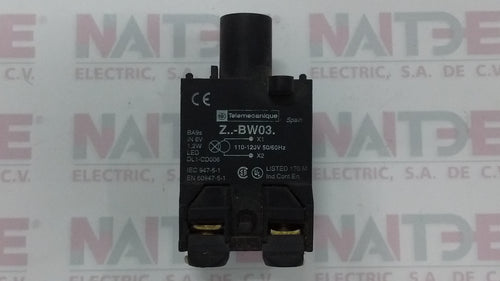 BASE PARA BLOCK TELEMECANIQUE ZB2BW035