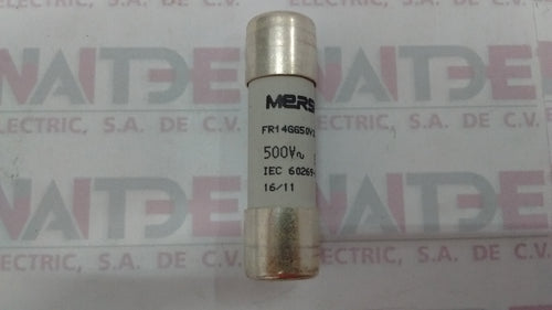 FUSIBLE FERRAZ W216656 GG, 32 AMP, 500 V, DE 14 X 51 ( 17043-G ) (S/M)