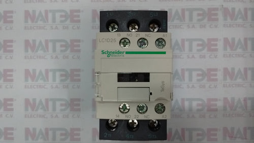 CONTACTOR MAGNETICO TRIPOLAR TELEMECANIQUE LC1D25F7 110V 1NA