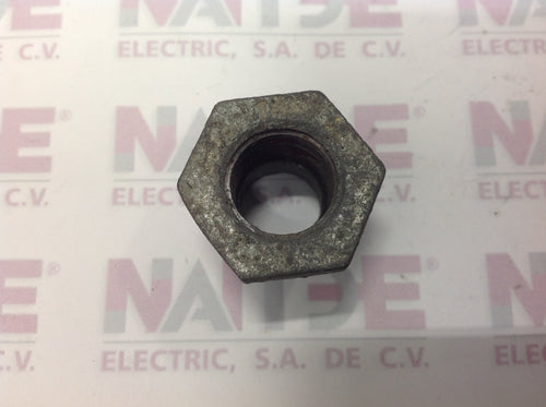 REDUCCION BUSHING GALVANIZADA DE 1/2 PULG A 3/8 PULG