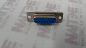 CONECTOR STEREN  500-115 TIPO DB15S HEMBRA COLOR AZUL