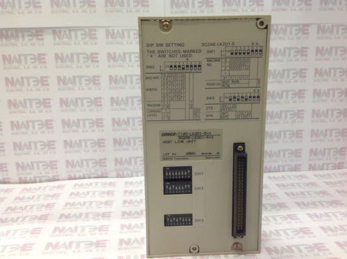 CONTROLADOR PROGRAMABLE OMRON TIPO 3G2A6-LK201-EV1  C120-LK201-EV1