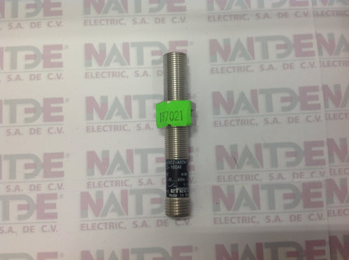 SENSOR INDUCTIVO IFM EFECTOR  IF0279 M12 20-250 VAC NO DS 2 MM RAZANTE 3 HILOS C/CONECTOR M12