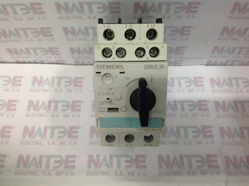 GUARDAMOTOR SIEMNS 3RV1021-OKA10 DE 0.9 - 1.25 AMP.