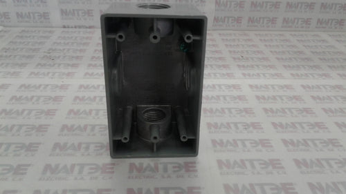 CAJA RECTANGULAR RAWELT FSX 3/4 PULG