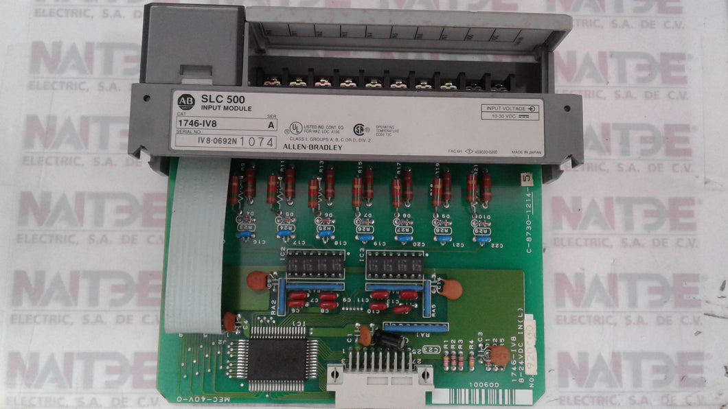 MODULO DE ENTRADA ALLEN-BRADLEY 1746-1V8 ( SLC500 )