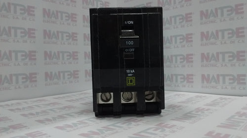PASTILLA SQUARE D QO3100, 3P, 100 AMP