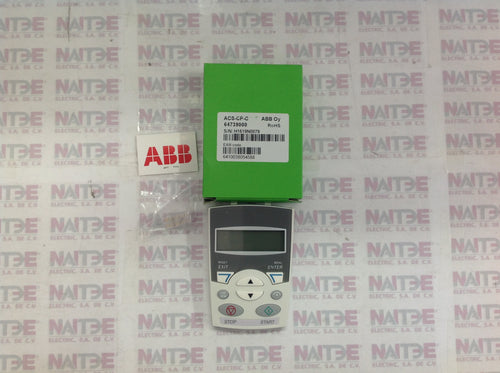 PANEL DE CONTROL BASICO ABB ACS-CP-C  CAT.64739000
