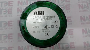 MODULO LUMINOSO INTERMITENTE LED VERDE ABB  KL70-306G 24 V CA/CD. CAT.1SFA616070R3062 LED INTEGRADO