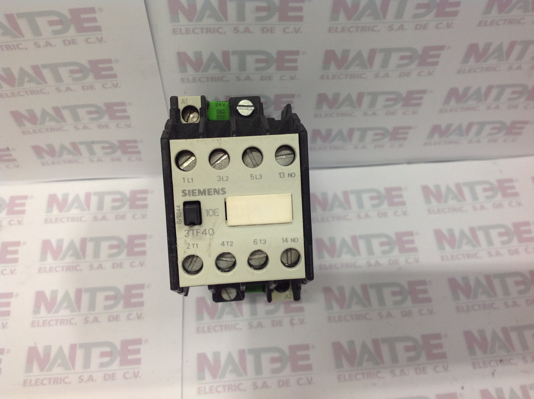 CONTACTOR SIEMENS 3TF40-22 OB 24 VCD.