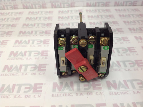 BLOCK DE CONTACTOS TERCER BANCO ALLEN BRADLEY 700-PC40
